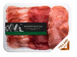 Villani  Antipasti Selex "Delle Alpi" geschnitten