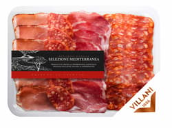 Villani  Antipasti Selezione Mediterranea geschnitten