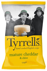 Tyrrells Chips mature cheddar & chive
