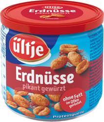 Ültje Erdnüsse ohne Fett geröstet pikant gewürzt