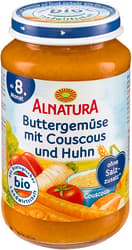 Alnatura BIO vegetable preparation with chicken, couscous and butter