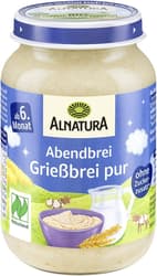Alnatura BIO Abendbrei Grießbrei pur