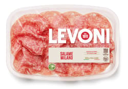 Levoni Salame Milano geschnitten