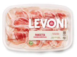 Levoni Pancetta Stagionata geschnitten