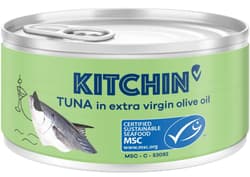 Kitchin tuna fillets in extra virgin olive oil