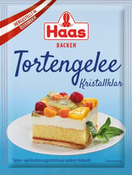 Haas Tortengelee Kristallklar 3 x 11g