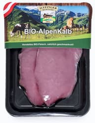 Juffinger BIO Alpen Kalb Schnitzel geschnitten
