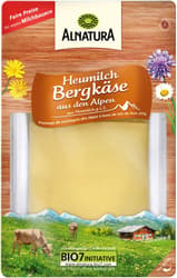 Alnatura BIO Bergkäse in Scheiben