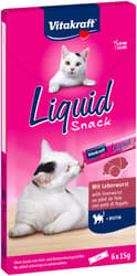 Vitakraft Liquid Snack Leberwurst+Biotin 6x15g