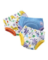 Bambino Mio wiederverwendbare Töpfchen-Trainingshosen, Mutige Dinos, 3-4 Jahre