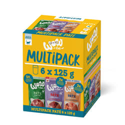 WOW CAT ADULT MULTIPACK 6x125g