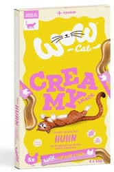 WOW CAT Creamy Snack with chicken 5 x 15 g