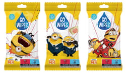 GoWipes Feuchttücher "Minions" Antibakteriell