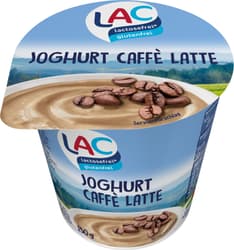 LAC lactose free yoghurt Caffe Latte