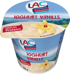 LAC laktosefreier + fructosefreier Fruchtjoghurt Vanille