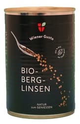 Wiener Gusto BIO Berglinsen, vorgekocht