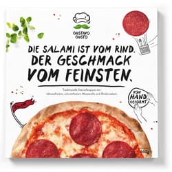 Gustavo Gusto Pizza Salame (tiefgekühlt)