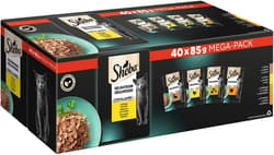 Sheba fresh pouches 40 pack delicacy in jelly poultry variation