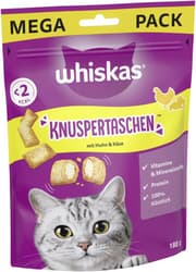 Whiskas Snacks Crunchy Pockets Megapack with Chicken and Cheese