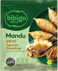 Bibigo Dumpling Japchae, vegan Gyoza Mandu