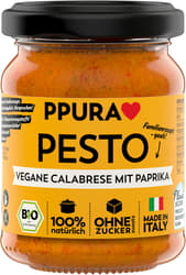 PPURA BIO Pesto Vegane Calabrese mit Paprika