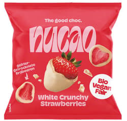 Nucao BIO Schokofrüchte White Crunchy Strawberries