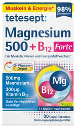 tetesept Magnesium 500+B12 300µg
