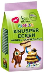 Biozentrale BIO Knusperecken Dunkle Schokolade glutenfrei