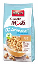 Knusperli Knuspermüsli 0% Zuckerzusatz Pur