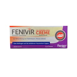 Fenivir 1% cold sore cream, covering