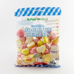 Dr. Munzinger Gefüllte Joghurtherzen + Vit C