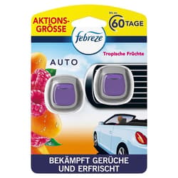 Febreze Car Tropische Früchte Duo