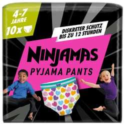 Ninjamas Pyjama Pants Herzchen 4-7 Jahre