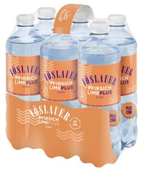 Vöslauer Flavours Pfirsich-Lime Plus Zink 6x0.75l rePET (EinwegPFAND)