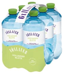 Vöslauer Flavours Holunderblüte 6x1l rePET (EinwegPFAND)