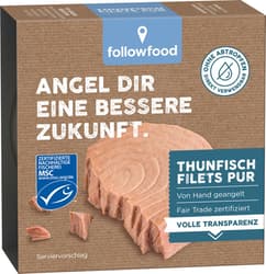followfood MSC Thunfisch Filets pur