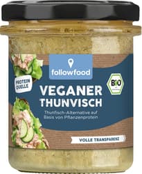 followfood BIO Veganer Thunvisch, Thunfisch-Alternative in Öl