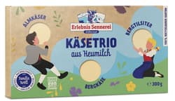 Erlebnis Sennerei Zillertal Käsetrio aus Heumilch