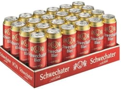 Schwechater Lager can 24x500ml (disposable deposit)