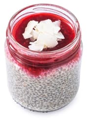 The Green Garden & gurkerl.at Coco-Raspberry Boogie chia pudding VEGAN