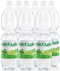 Waldquelle Sparkling Mineral Water 6x1.5l (Disposable Deposit)