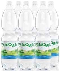 Waldquelle Mineral Water Gentle 6x1.5l (Disposable Deposit)