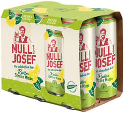 Zero Komma Josef Lemon Mint Radler alcohol-free 6x500ml (disposable deposit)
