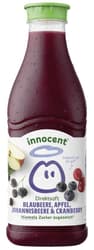Innocent Blaubeere, Apfel, Johannisbeere & Cranberry Direktsaft - gekühlt (EinwegPFAND)