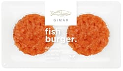 Salmon fishburger