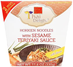 Thai Delight Hokkien Noodles mit Sesame Teriyaki Sauce