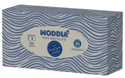 Moddia Recycling Kosmetiktücher 160 Blatt 3-lagig