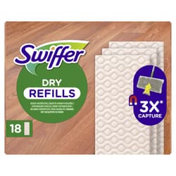 Swiffer Dry Wipes Refill Pack 18 Wood & Parquet