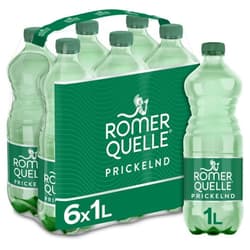 Römerquelle Prickelnd 6x1l (EinwegPFAND)