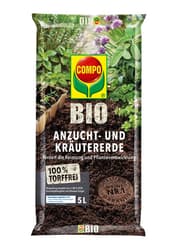 COMPO Peat-free growing and herb soil 5 L BIO